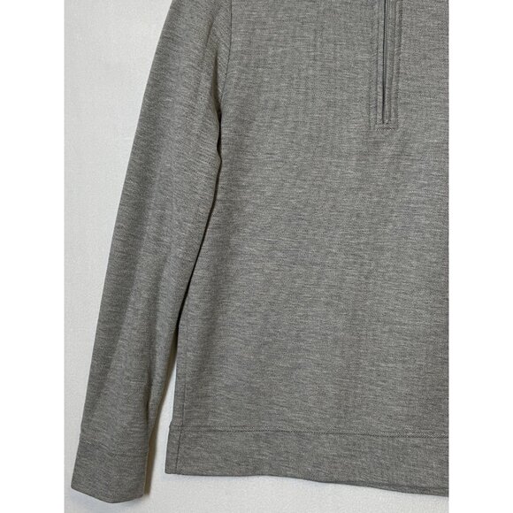 Vineyard Vines 1/4 Zip Pullover Boys Sz L(16) Gray Pima Cotton Mock Neck L/S - Picture 4 of 15